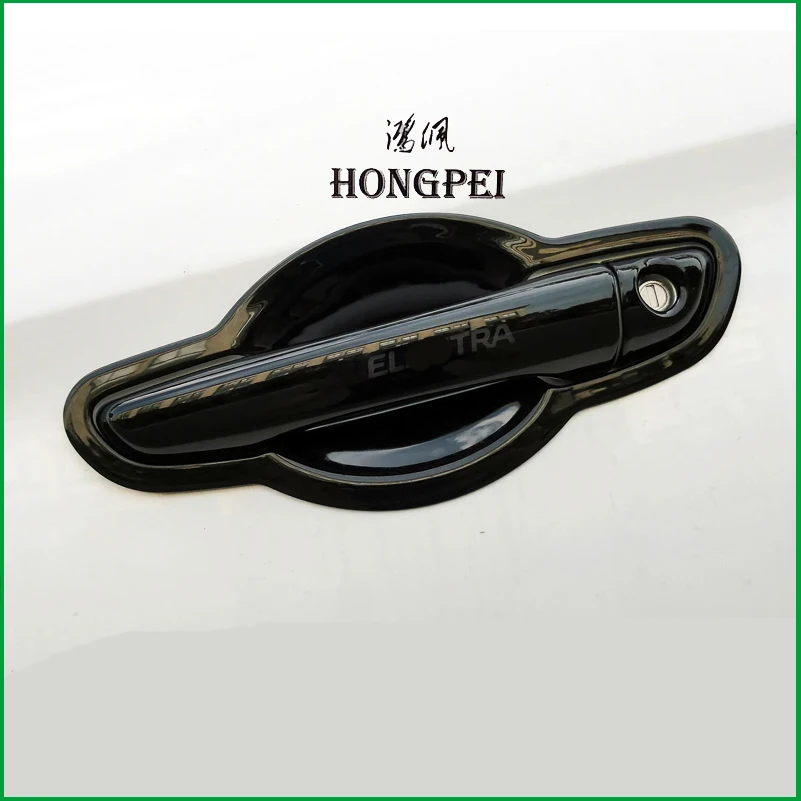Для Hyundai Elantra 2016 2017 2018 крышка дверной ручки чаша вставка рамка наклейка отделка