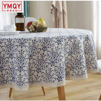 

Modern Table Cloth Round Tablecloth Party Wedding Table Cloth for Home Table Decoration Manteles Home Textile H