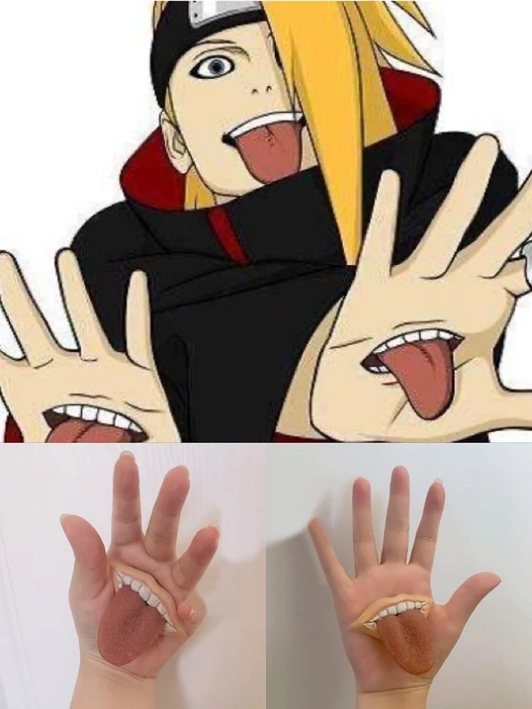 sexy costumes for women Shippuden Deidara Palms Mouth Cosplay Buy cute halloween costumes