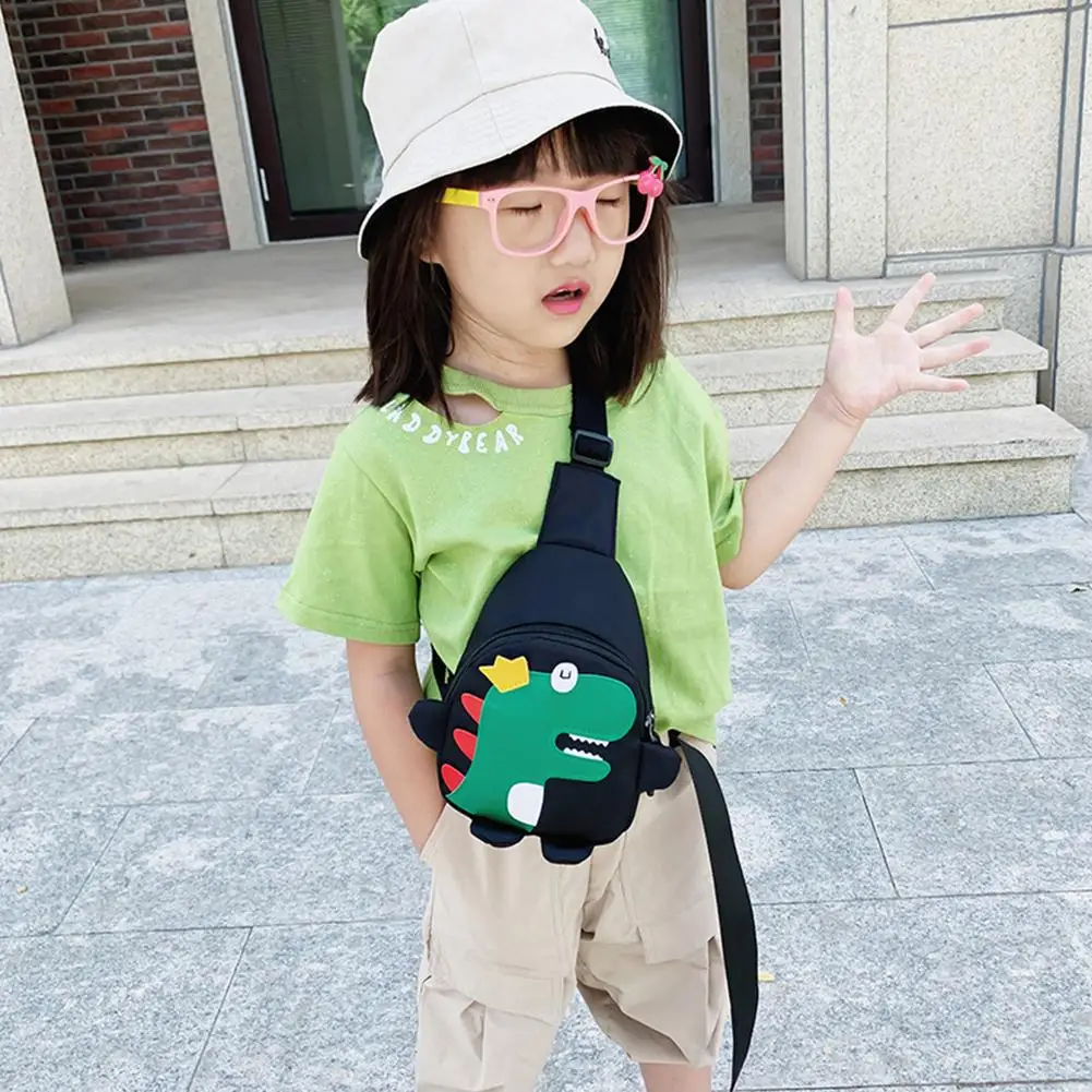 2021 Mini Inclined Shoulder Bag Children's School Cute Bag Bag Cartoon Print Cute Anime Kids Backpack Kindergarte Chest Bags