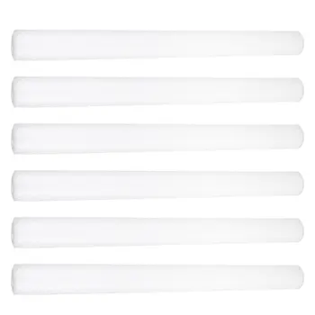 

6Pcs Wardrobe Drawer Liners Dustproof Waterproof Mat Multi-purpose Table Pad Non-slip Cabinet Cushion Sheet (30x150cm, White)