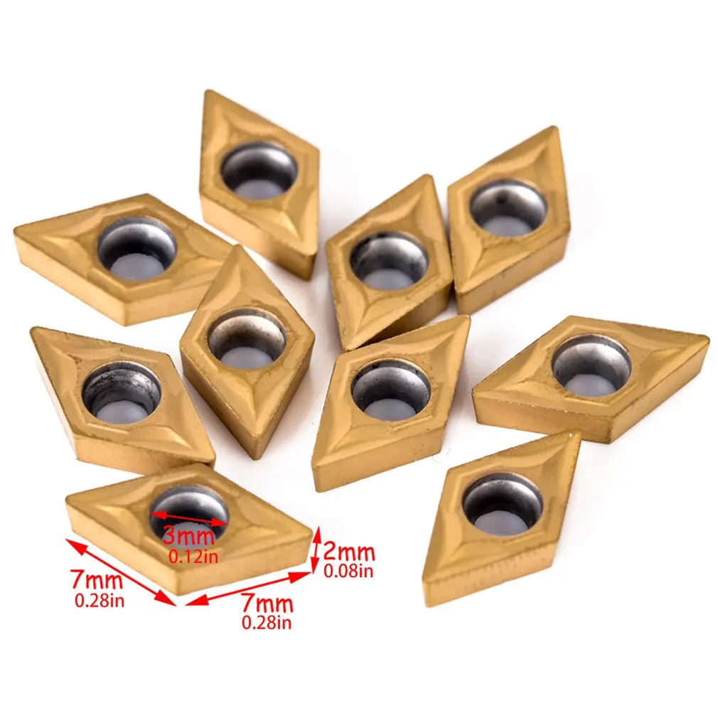 Набор инструментов для токарного станка 10 твердосплавных вставных лезвий 4
