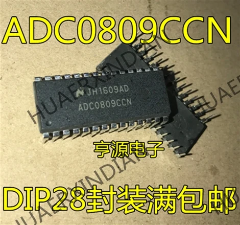 10 шт./лот ADC0809 ADC0809CCN DIP28 в