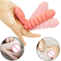Секс-продукт для взрослых женщин клитор стимулирующая щетка вибрирующий рукав для пальца G точечный массажный вибратор вибраторы для