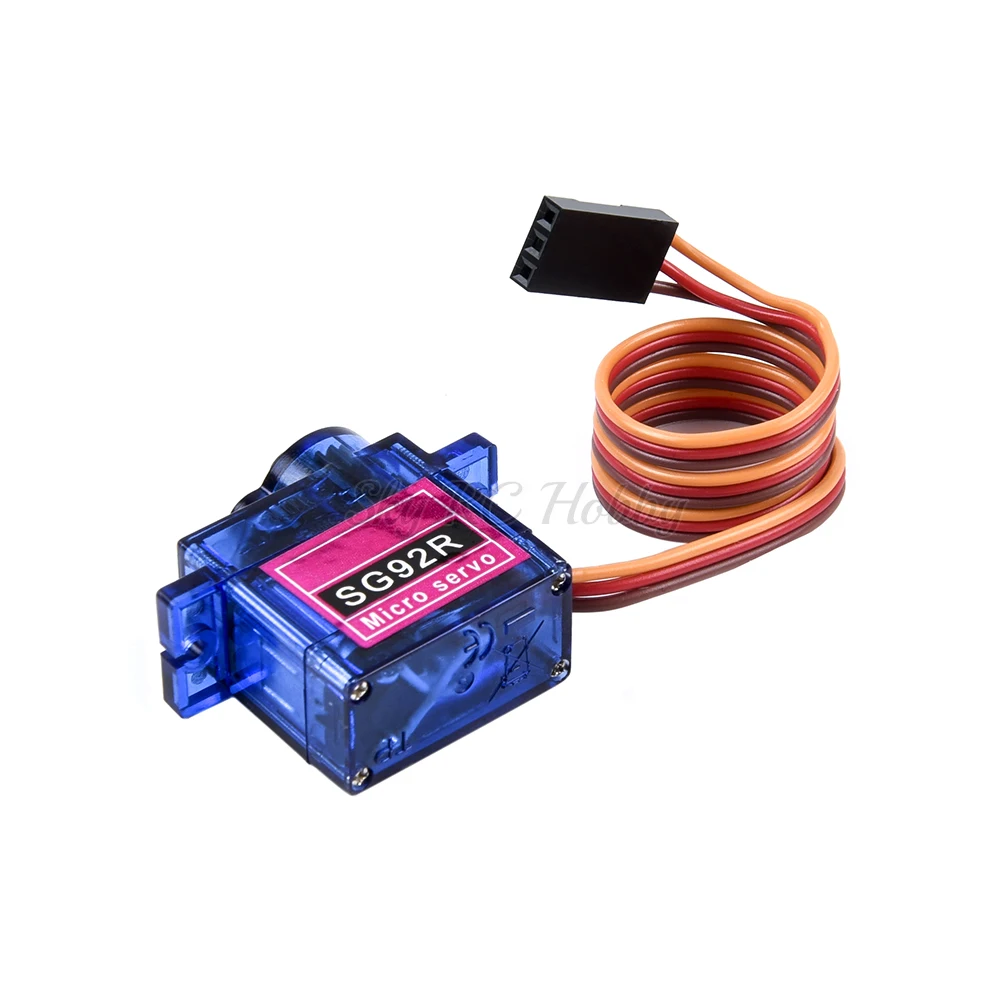 Фото Сервоприводы SG92R Mini Micro Servo 9g 100 кг для радиоуправляемых самолетов вертолетов автомобилей лодок роботов, запчасти для 5 шт. 10 шт. 20 шт. 30 шт. 50 шт. 2,5 шт. №5