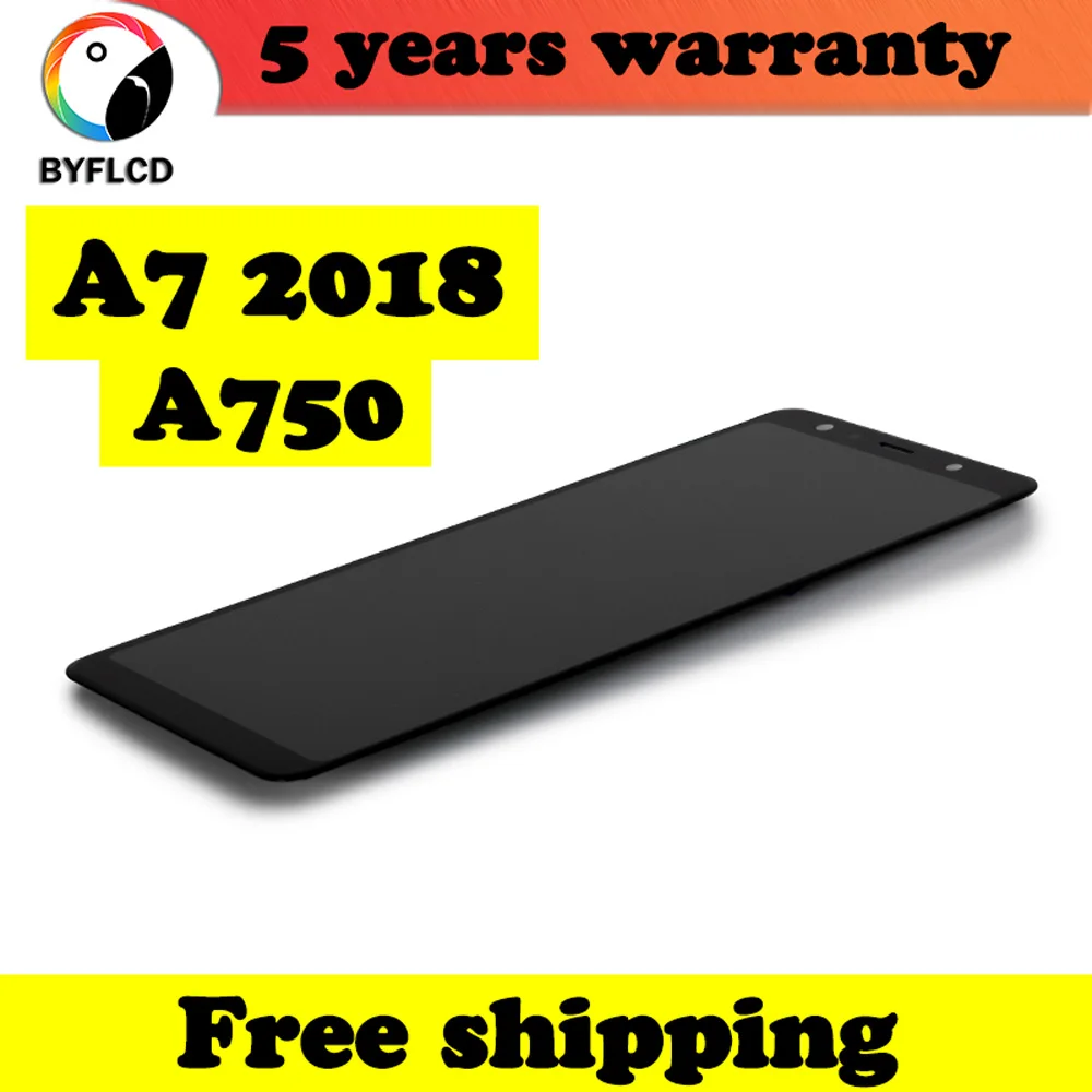 

6.0'' Original LCD For Samsung Galaxy A7 2018 A750 SM-A750F A750F Display For Samsung A750 Lcd Touch Screen Assembly Replacement
