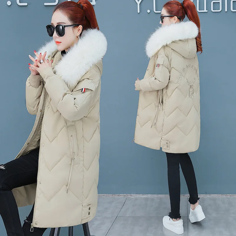 

Cotton-padded Jacket 2019 New Style Winter Korean-style Loose Warm Cotton Overcoat Winter down Jacket Cotton-padded Clothes Wint