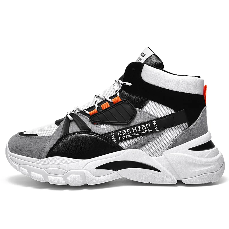 Мужская обувь; удобные баскетбольные кроссовки; зимняя теплая обувь с бархатом; zapatillas hombre; спортивные кроссовки; tenis masculino - Цвет: black gray 609