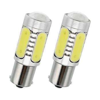 

2Pcs 12V 1156 BA15S P21W S25 7.5W COB LED Light Bulb Auto Car Turn Signal Fog Lamp Revers Light