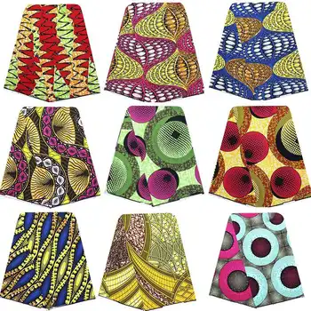 

wholesale african ankara newest soft wax print wax fabric red leaf style,african wear clothes 100% cotton for women
