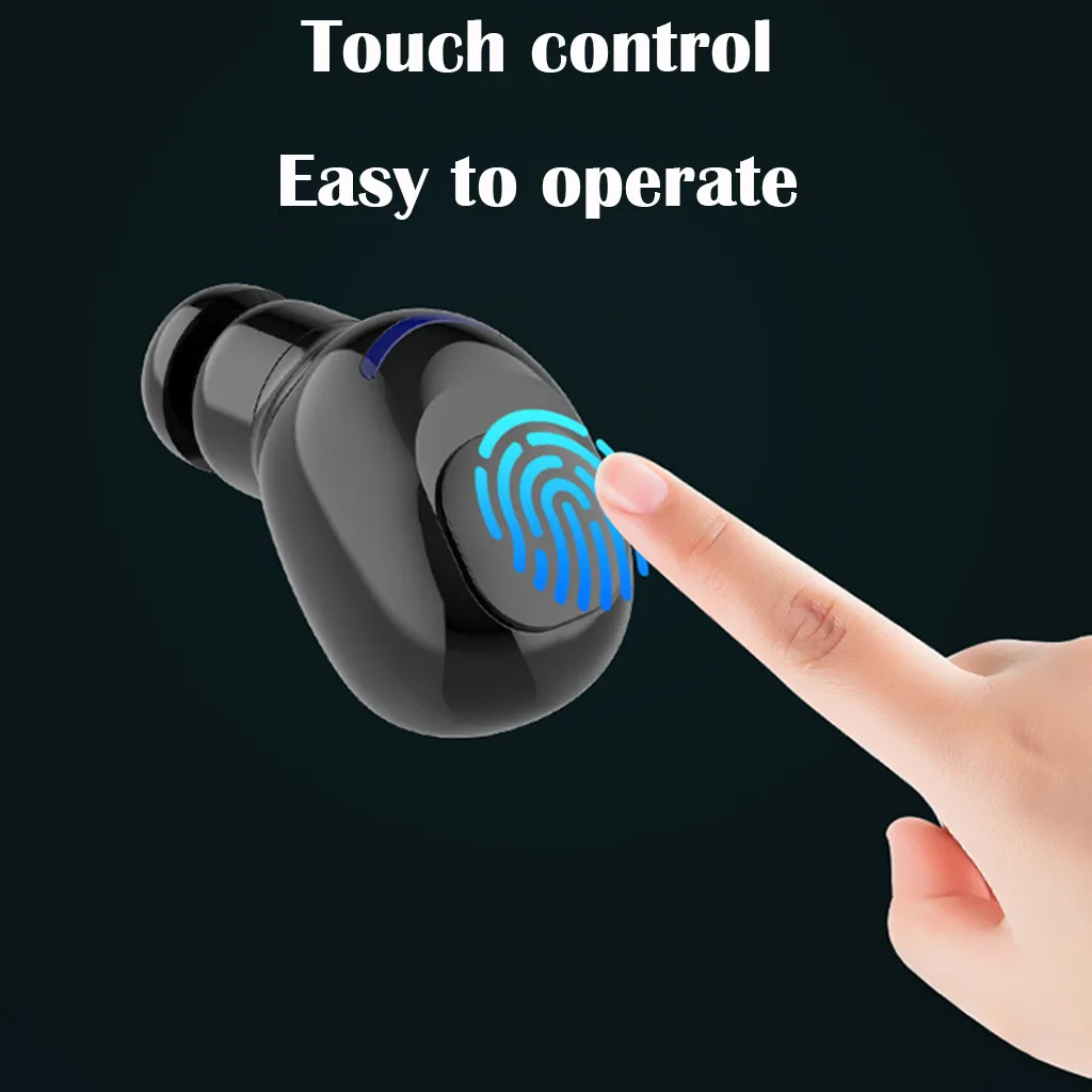 20 W12 Беспроводная мини Bluetooth 5,0 Спортивная гарнитура портативная зарядная коробка музыкальные Bluetooth наушники для Носимых устройств