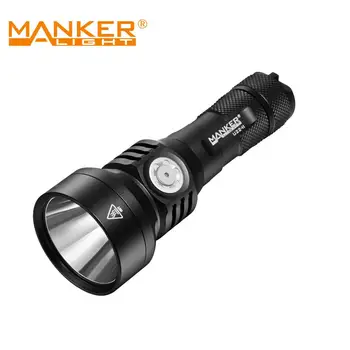 

Manker U22 II 1020 Meters Pocket Thrower Flashlight 850 Lumens NM1 LED USB Type-C Flashlight Use 21700 Battery