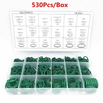 

Air Conditioning O-Ring Seal W/torage Box Supplies Green Spare Parts Auto Hydraulic