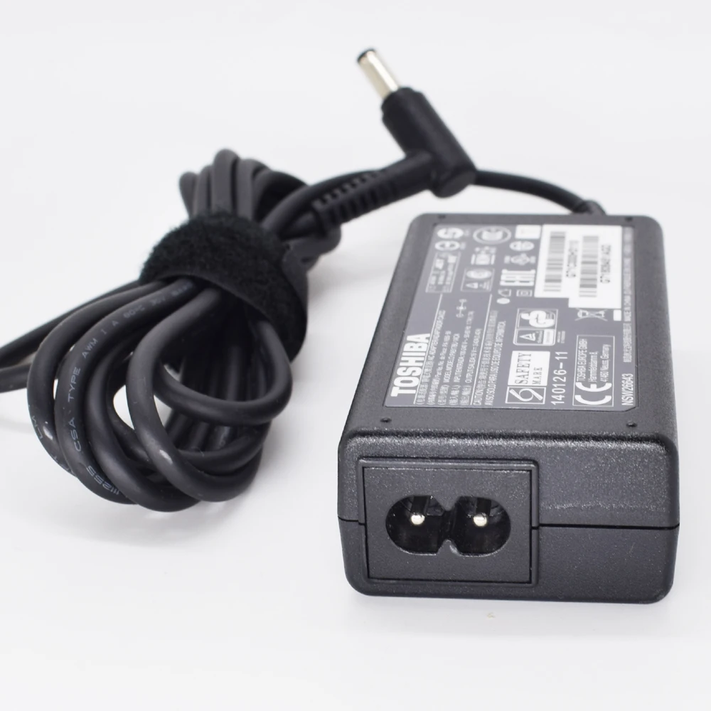 

1pc Genuine TOSHIBA 19V 3.42A 65W 5.5x2.5mm Tip AC/DC Power Charger Adapter