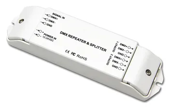 

BC-812 Top sales professional DC12v-24v led DMX 512 signal amplifier power repeater