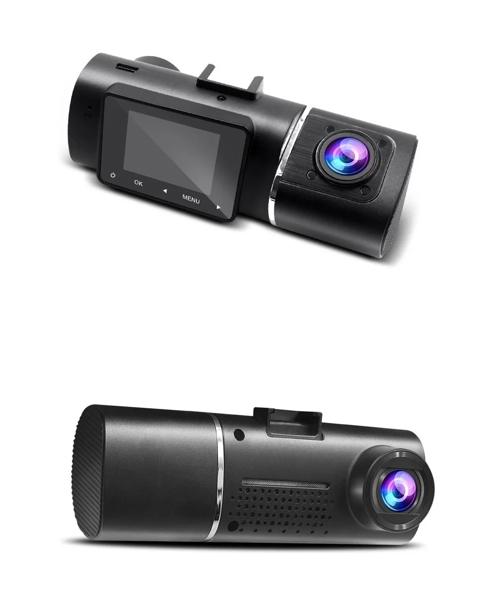 car lcd screen 1080P Dash Cam Dual Lens Car Mirror DVR Front Inside Vehicle Camera Auto Video Recorder Dashcam Registrator 24h Parking Monitor car tv monitor