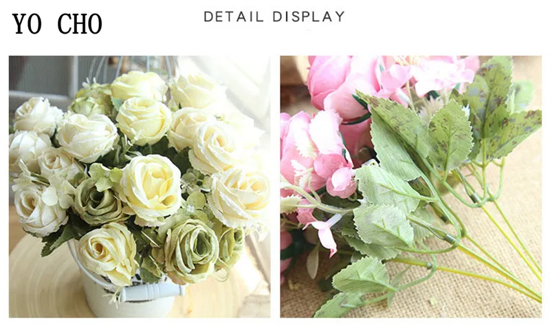 wedding bouquet artificial flowers roses peonies home decor (11)