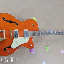 Джазовая электрогитара с Vibrato полый корпус гитары