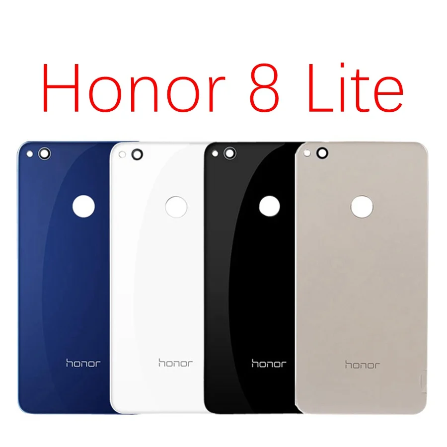 Для Honor 8 крышка батареи Задняя стеклянная дверь корпус чехол для huawei Honor 8 крышка батареи Honor8 Lite задняя панель Замена