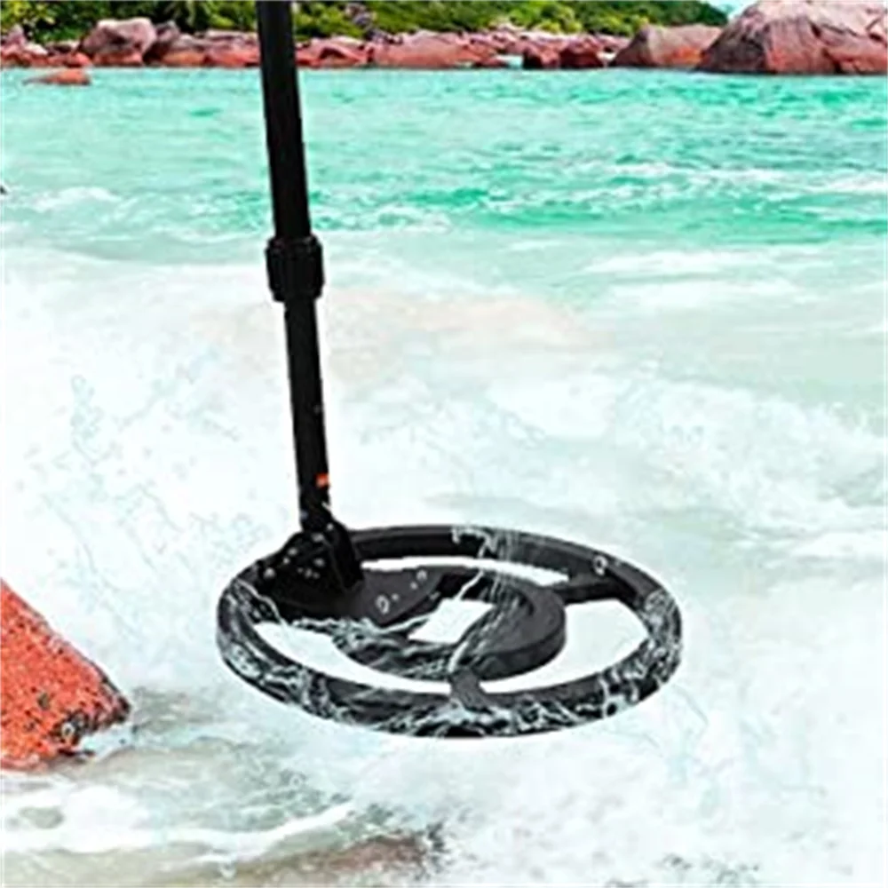 Metal Detector 3 Detection Modes 25 cm Highly Sensitive Waterproof Search Coil Backlit Digital LCD Display
