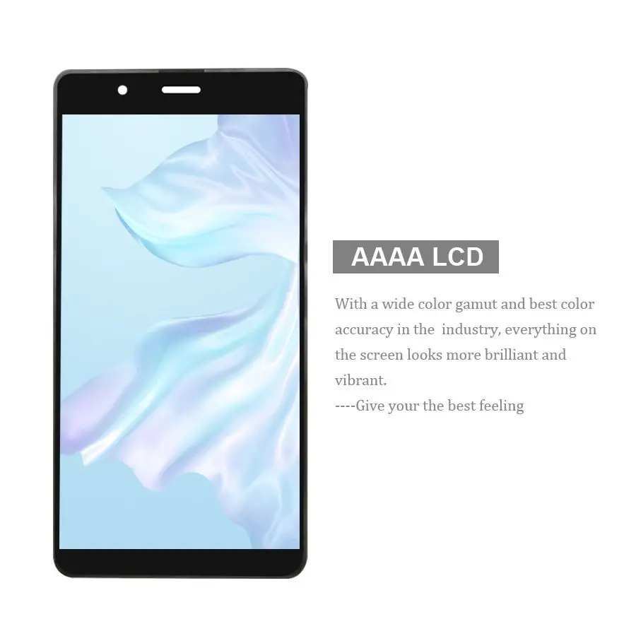 ЖК дисплей AAAA для Huawei P8 Lite P9 сенсорный экран дигитайзер с рамкой искусственная