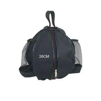 

Universal Sport Bag Basketball Football Volleyball Backpack Handbag Round Shape Adjustable Shoulder Strap