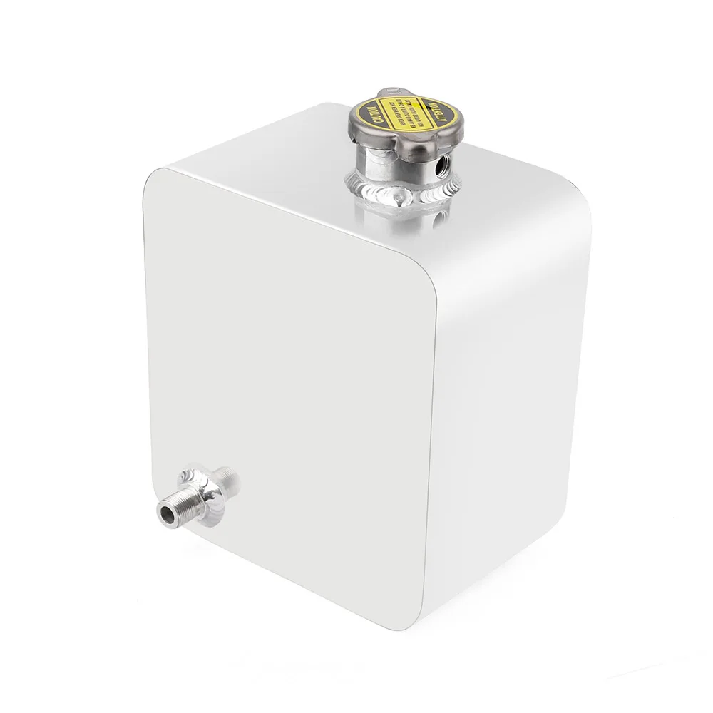Hot Sales Modified Vehicle Water Tank Universal Water Tank with Tank Cooling Kettle Tank Cover Silver