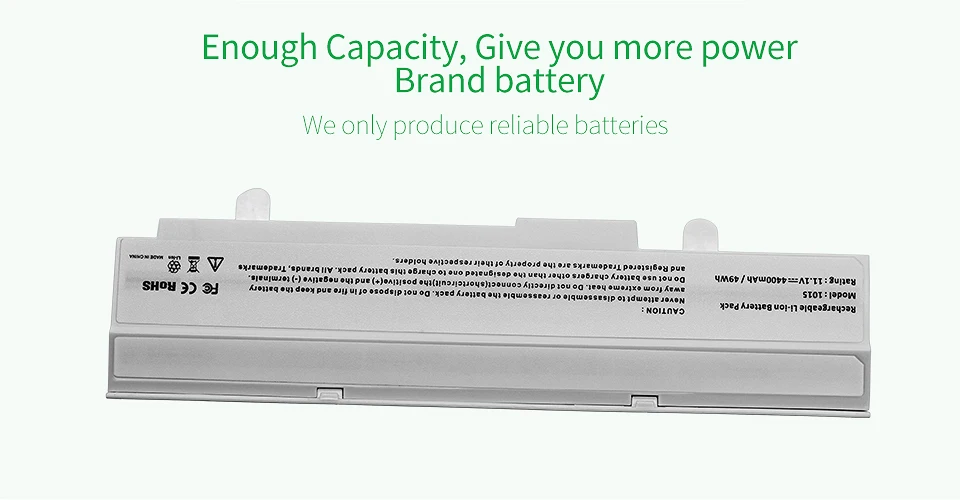 Apexway белый 4400mAh лаптоп с тесто для ASUS Lamborghini Eee PC VX6S VX6 15 1016 1215 R011 R051 A32-1015 1015T 1215 1215PE