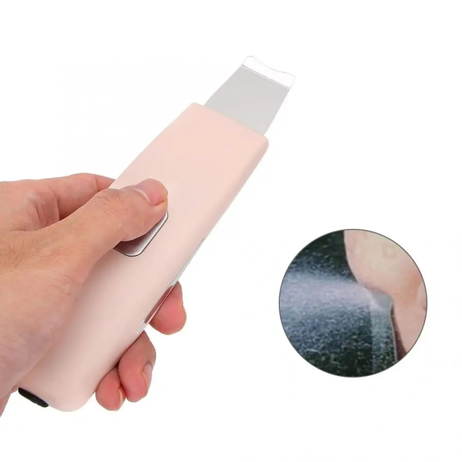 Скребок для кожи лица Электрический спа нежный удаления угрей ультразвуковое