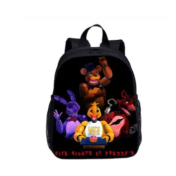 

Mini Backpack For Kids Boys Girls Cartoon Five Nights At Freddy's 3D Printing Bookbag School Bag Casual Daypacks Mochila Escolar