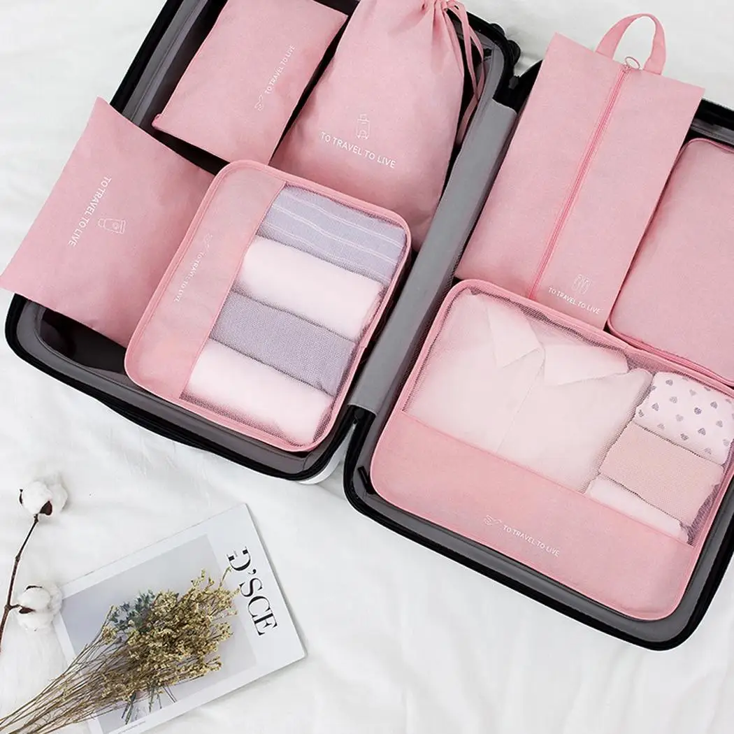 2 Color Modern Durable Clothes Blanket Storage Bag Organizer Box Pouch Wardrobe Organizer Gray, Blue organizer Storage for Home