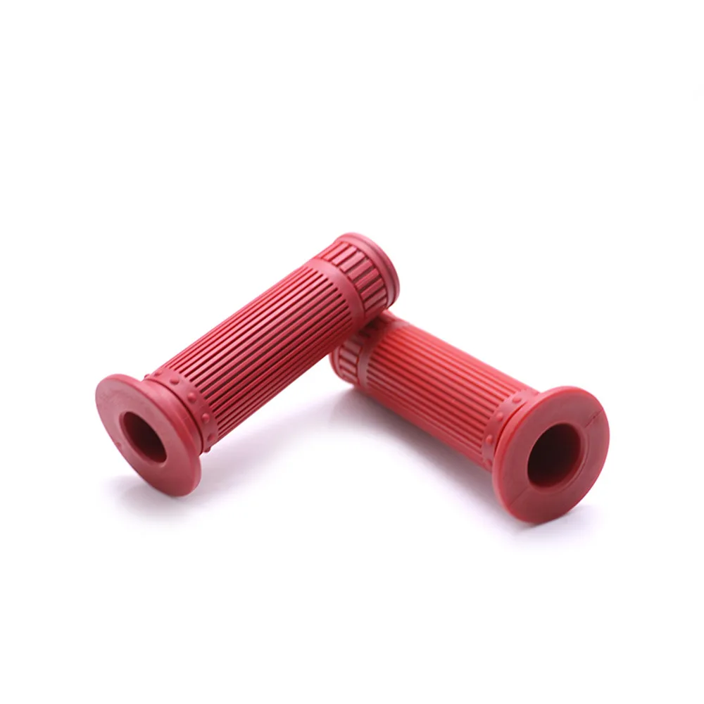 1 пара для ретро Кафе Racer 7/8 &quot22 мм резиновая ручка мотоцикла rbike Harley Moto руль rcycle