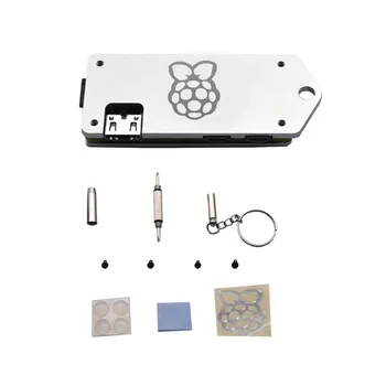 

Newest 1 Set ZV2 Aluminum Protective Case Metal Enclosure Shell for Raspberry Pi Zero W