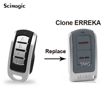 

Garage Command copying Erreka Iris rolling code 433.92MHz remote control Erreka remote garage clone