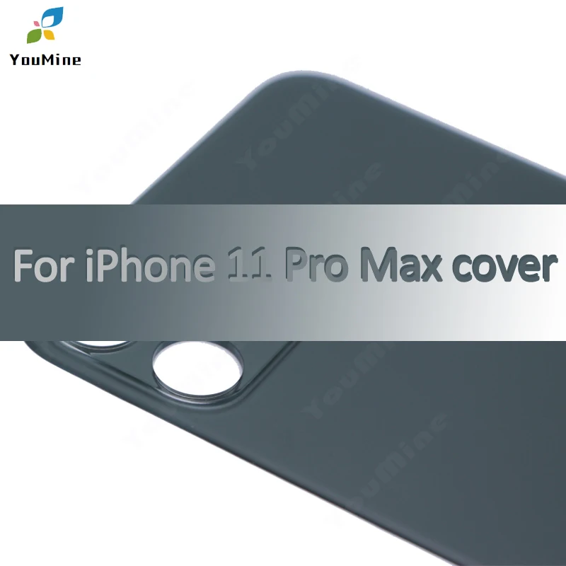 Чехол со стеклянным корпусом для Apple iPhone 11 Pro Max A2218 A2161 A2220 задняя крышка батарейного отсека задняя крышка Корпус Замена чехол