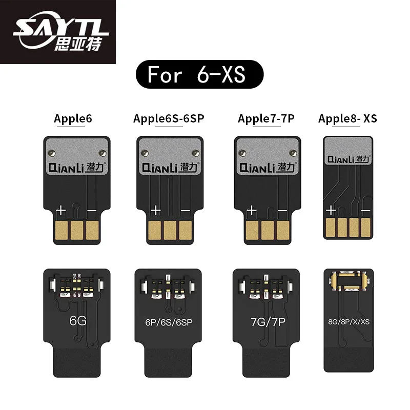 QianLi Соединительная пластина для аккумулятора 6 6p 6S 6sp 7 7p 8 8p X XS ремонтная Пряжка