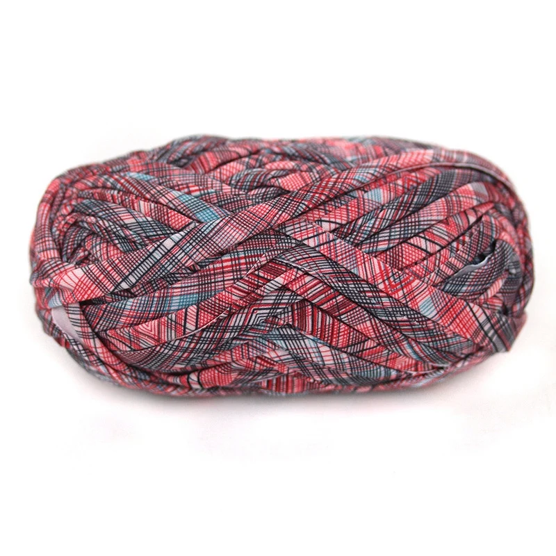

10 Roll/Set New Super Soft Thick Chunky T Shirt Yarn For Knitting Blanket Carpet Handbag Crochet Cloth Yarn Color Number 111