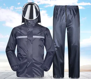 

MEIBIN Impermeable durable 2019 Raincoat motorbike Rain Pants Riding poncho [ Split ] Waterproof Rainwear fishing farm outdoor
