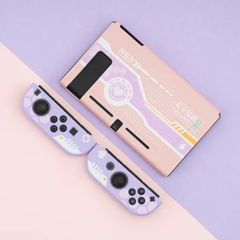 

Pink Girly Protective Shell Cartoons TPU Soft Cover Shell Game Console Housing NS Case Box For Nintendo Switch Accessories