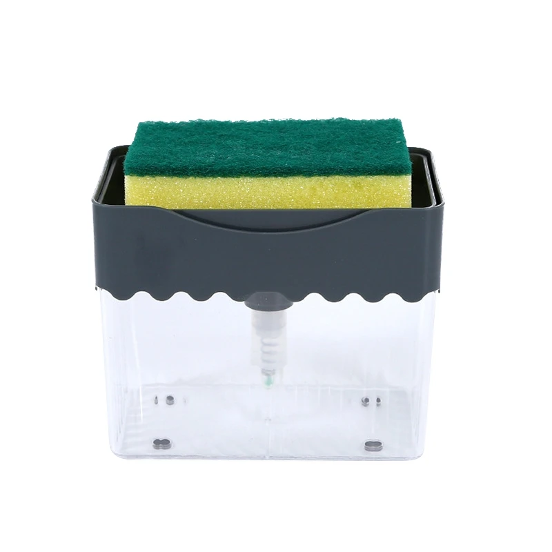 

Dishwashing Soap Dispenser Soap Dispenser Sponge Holder 2 In 1 Dish Soap Dispenser Caddy Countertop Soap Dispenser Soap Pump Dis