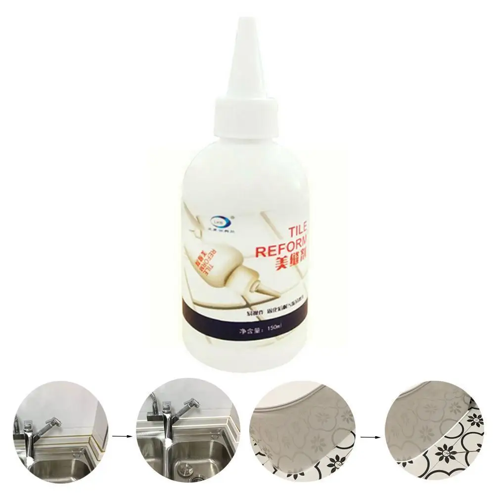 Tile Gap Refill Agent Tile Reform Coating Mold Cleaner Posters & Hand