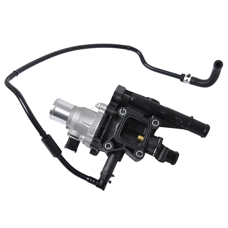 New Engine Coolant Thermostat with Hose Fit for Chevy Sonic 25192228