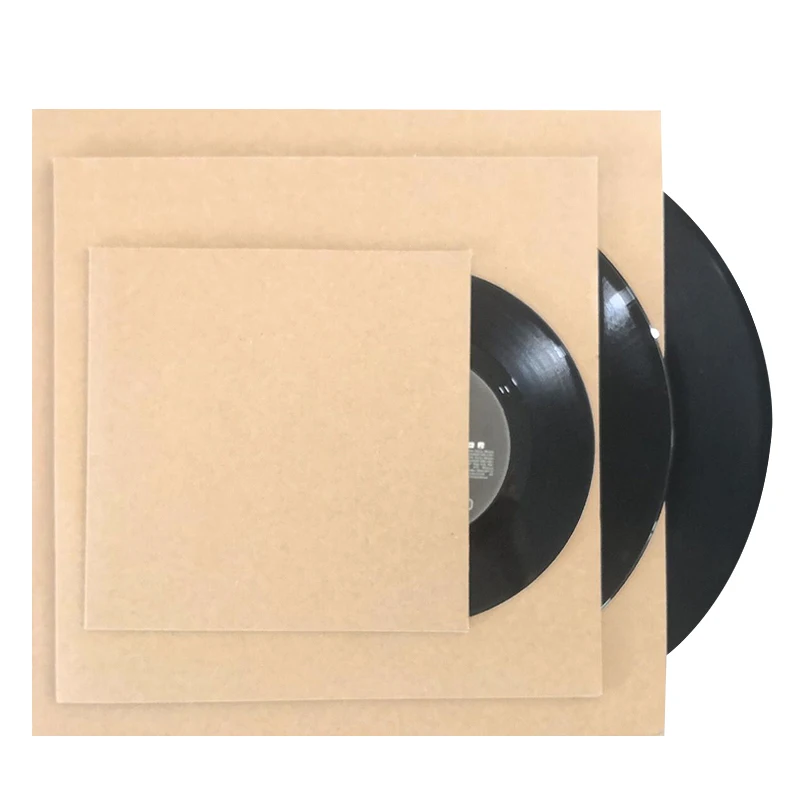 CD Outer Sleeves 10PCS Hard Cardboard For 12 inch LP 10 inch 7 Record