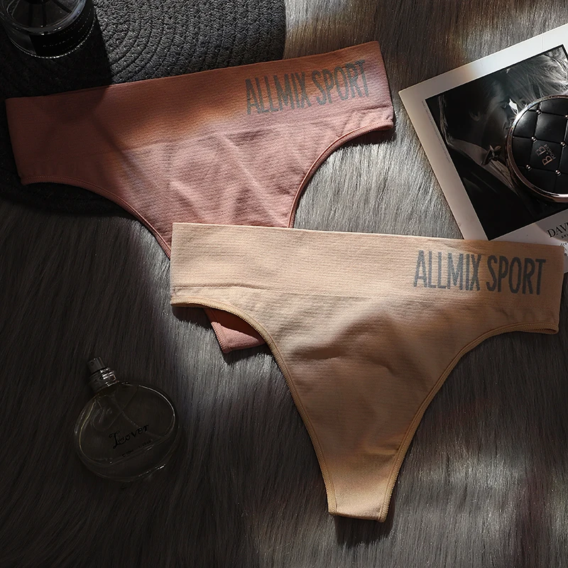 3 шт./лот сексуальные женские хлопковые трусики с буквенным принтом спортивные