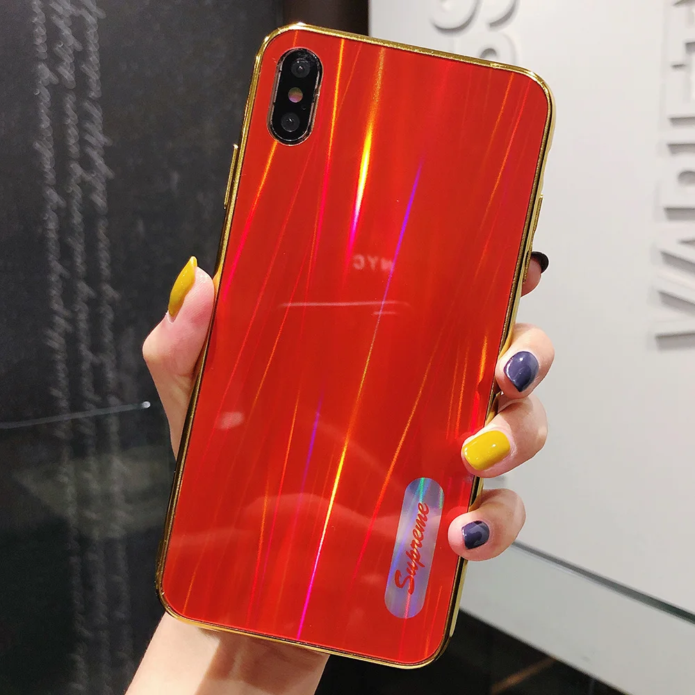 JONSNOW 3D искристое покрытие чехол для телефона iPhone XR X XS Max 6 6S чехлы голографическая