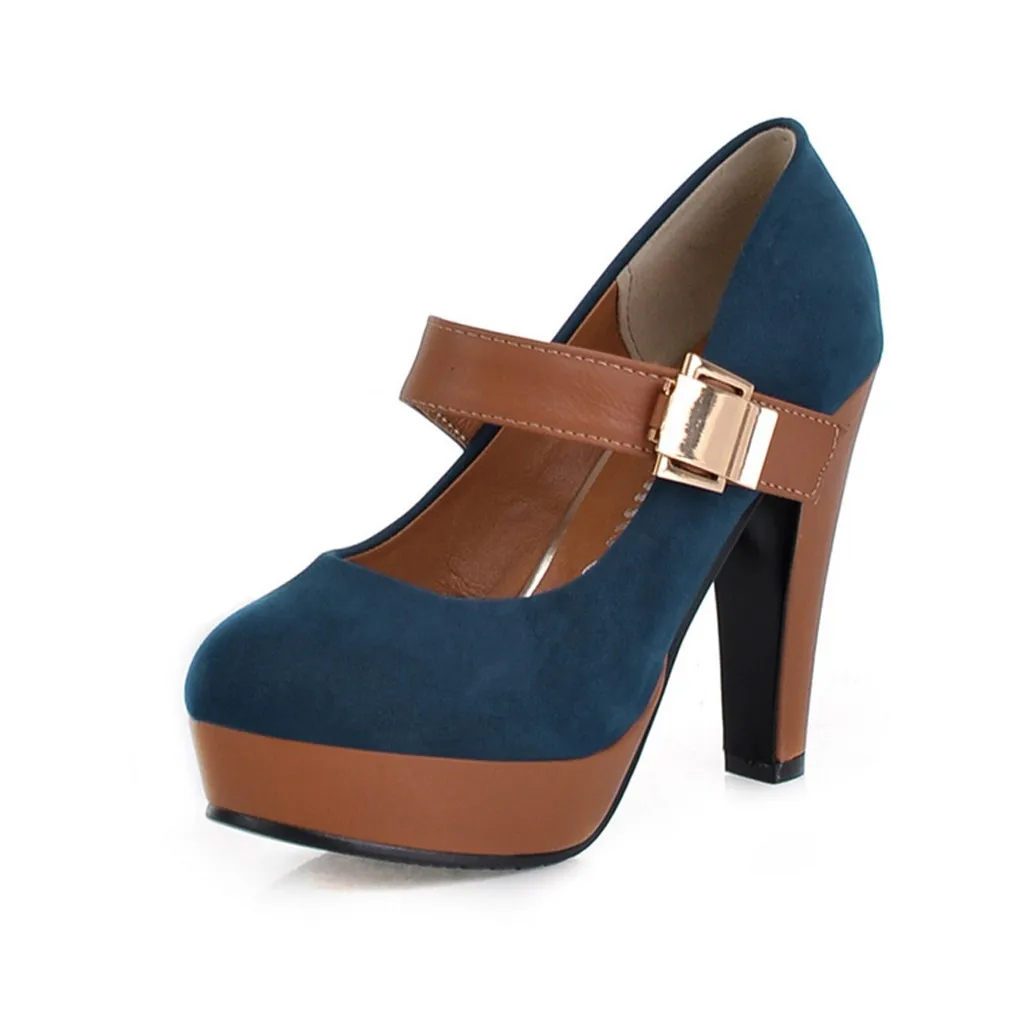 

Women Shoes Fashion Super High Heels Metal Patchwork Ankle Boots Round Toe Casual Shoes Female Casual High Shoes