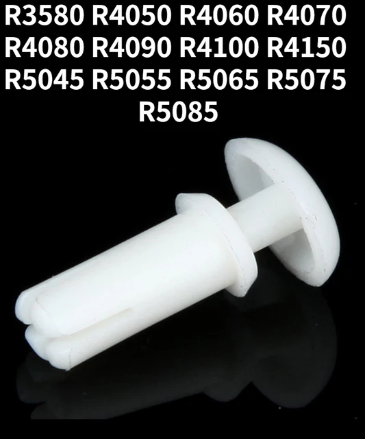 20 stücke R3580 -R5085 Weiß Nylon Push-typ Nieten Kunststoff Brief