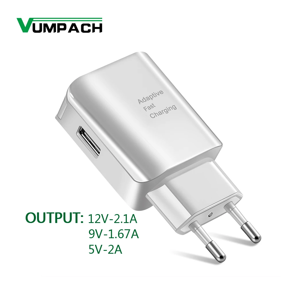 Зарядное устройство USB 5 В/2 а 9 В/1 67 А настенный адаптер с вилкой Стандарта ЕС и США