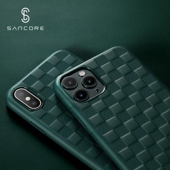 

Sancore for iPhoneX/XS/MAX woven full fall protective cover new XR silicone simulation soft shell iphone X/XS/XSMAX