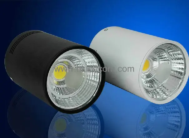 Настоящее Новое поступление поверхностный вниз светильник Cree Led для круглых 4 шт./лот вниз светильник 15 Вт Cob утопленный потолочный светильник для дома